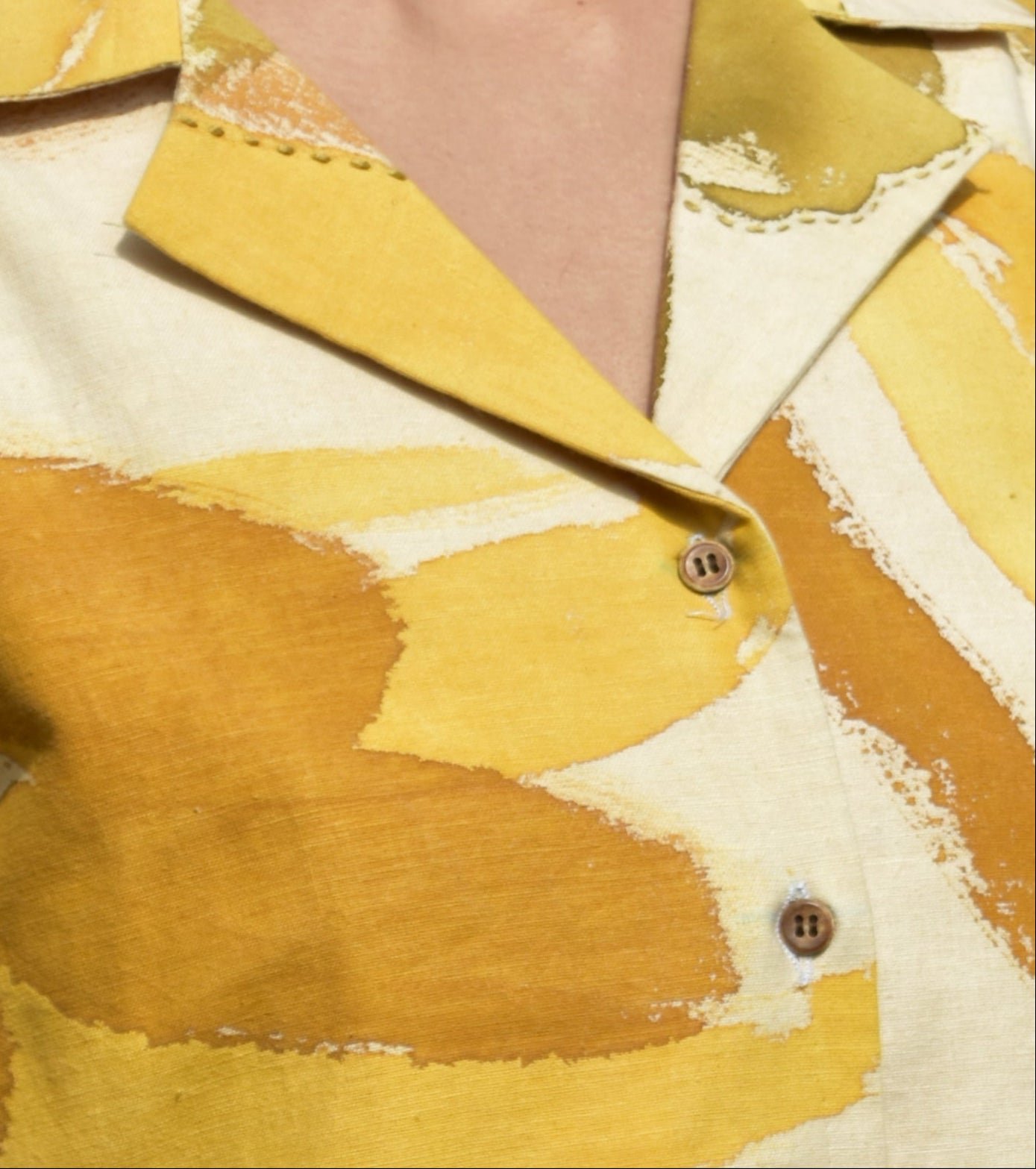 Sunny Strokes Collar Dress - Image 12