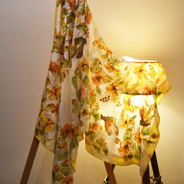 Hummingbirds on Flowers